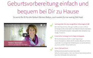 Nadine Beermanns Geburtsvorbereitungskurs