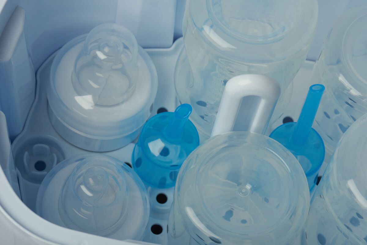 Babyflaschen reinigen