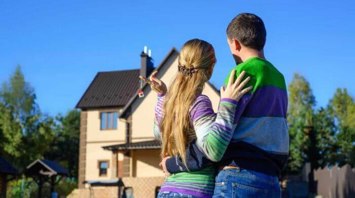 Bei vielen Familien steht das eigene Heim ganz oben auf der Wunschliste