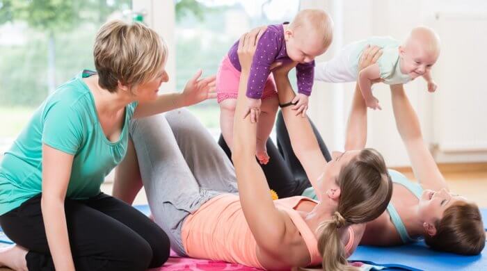 Mutter-Baby-Yoga: Entspannung und Sport für euch beide