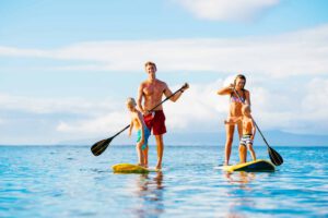 Trendsport Stand Up Paddling – Ein Workout für den ganzen Körper