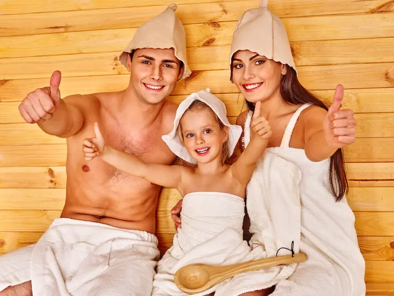 Sauna für die ganze Familie – so gesund ist die Wellnesseinheit