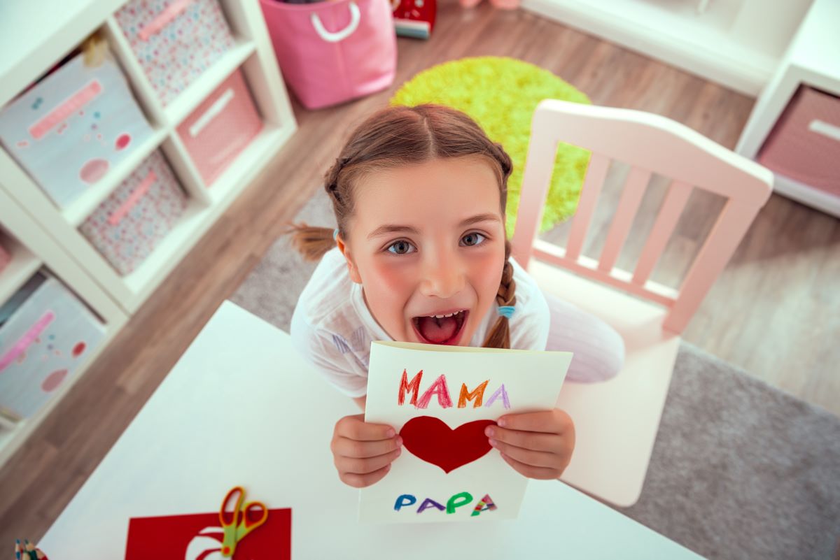 geschenk für mama basteln mit kindern